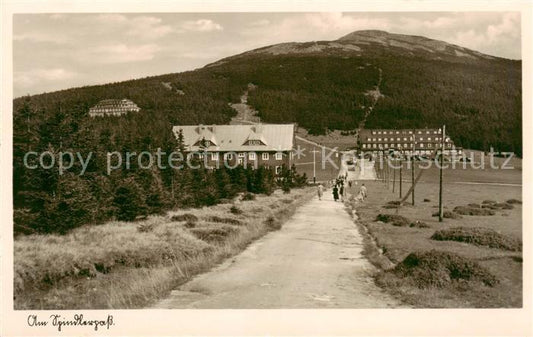 73809191 Riesengebirge Krkonose Karkonosze Kleine Sturmhaube Jugendkammhaus und