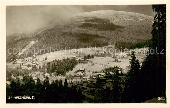 73809444 Spindelmuehle Riesengebirge Spindleruv Mlyn CZ Panorama