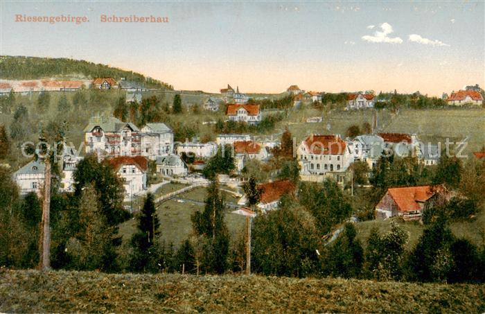 73809551 Schreiberhau Szklarska Poreba Riesengebirge PL Panorama