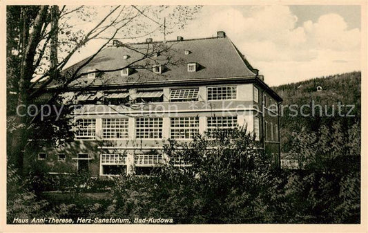 73809940 Bad Kudowa Kudowa-Zdroj Niederschlesien PL Haus Anni Therese Herz Sanat