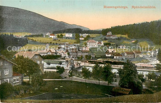 73809941 Spindelmuehle Riesengebirge Spindleruv Mlyn CZ Panorama