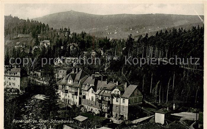 73810031 Ober-Schreiberhau Szklarska Poreba Riesengebirge PL Panorama