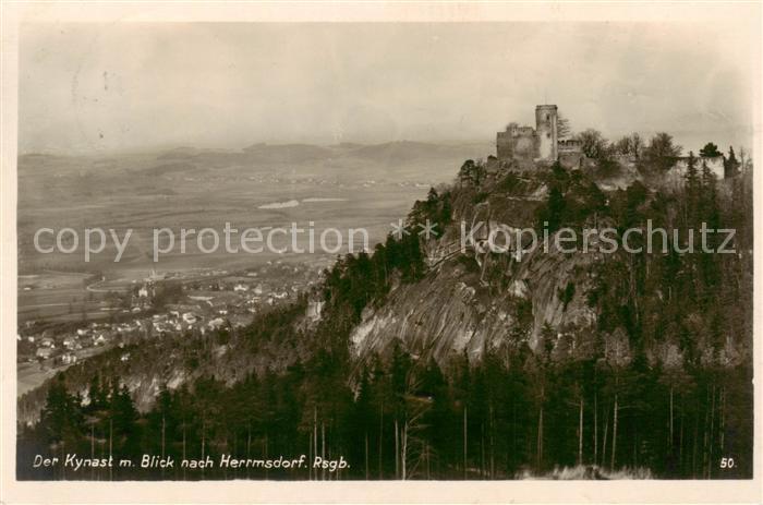 73810057 Hermsdorf Bad Riesengebirge PL Burg Kynast Panorama