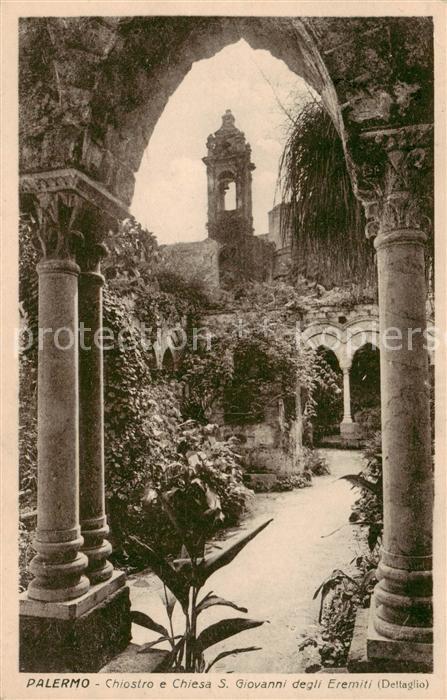 73811530 Palermo  Sicilia Chiostro e Chiesa San Giovanni degli Eremiti