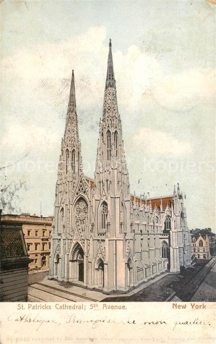 73811924 New York City St Patricks Cathedral 5th Avenue