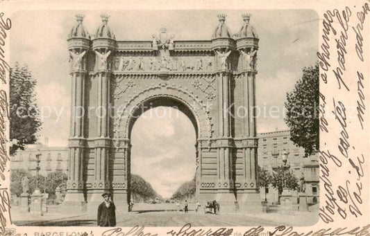 73812426 Barcelona Cataluna Arco de Triomf