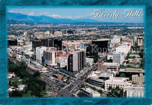 73814471 Beverly Hills California USA Rodeo Drive Aerial view