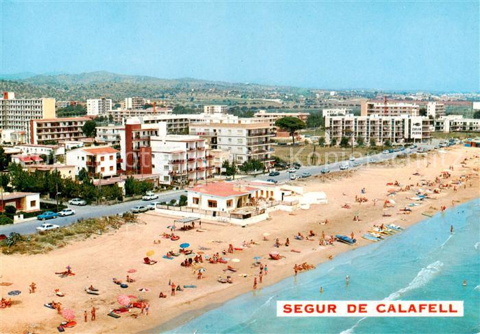 73815858 Segur de Calafell Tarragona ES Playa Fliegeraufnahme