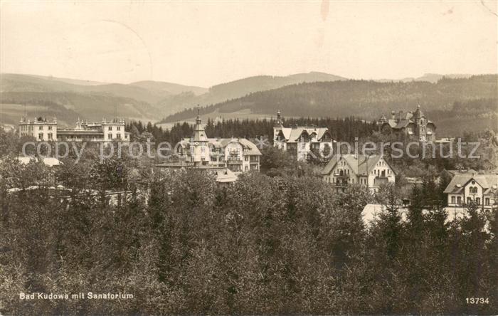 73816875 Bad Kudowa Kudowa-Zdroj Niederschlesien PL mit Sanatorium