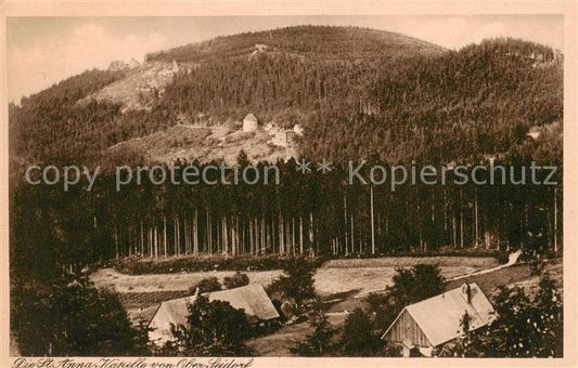 73816885 Ober-Seidorf Riesengebirge PL St Anna Kapelle