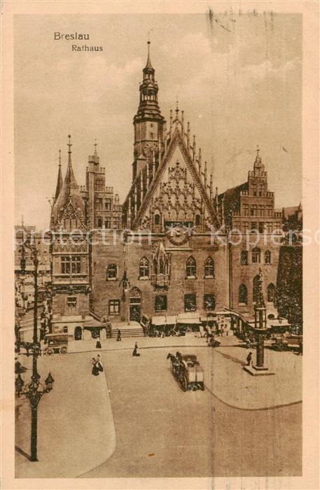 73817114 Breslau Niederschlesien Rathaus