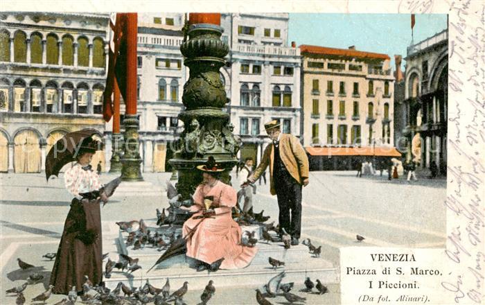 73817220 Venezia Venedig Piazza di San Marco I Piccioni