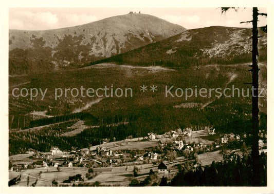 73817670 Brueckenberg Krummhuebel Riesengebirge PL mit Schneekoppe