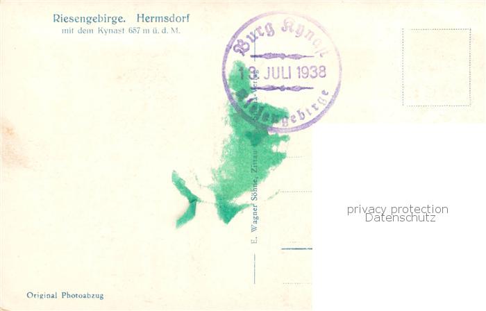 73818286 Hermsdorf Bad Riesengebirge PL Hermsdorf mit dem Kynast