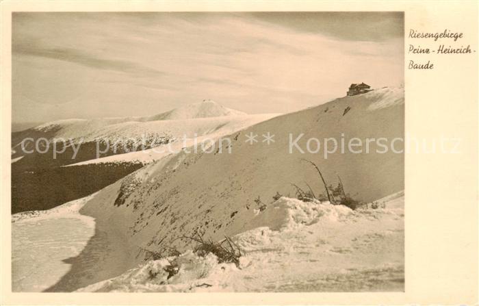 73818312 Riesengebirge Krkonose Karkonosze Prinz Heinrich Baude