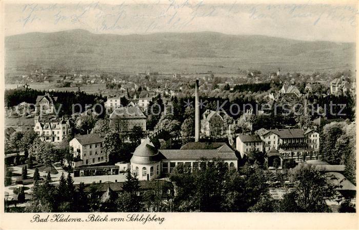 73818332 Bad Kudowa Kudowa-Zdroj Niederschlesien PL Blick vom Schlossberg