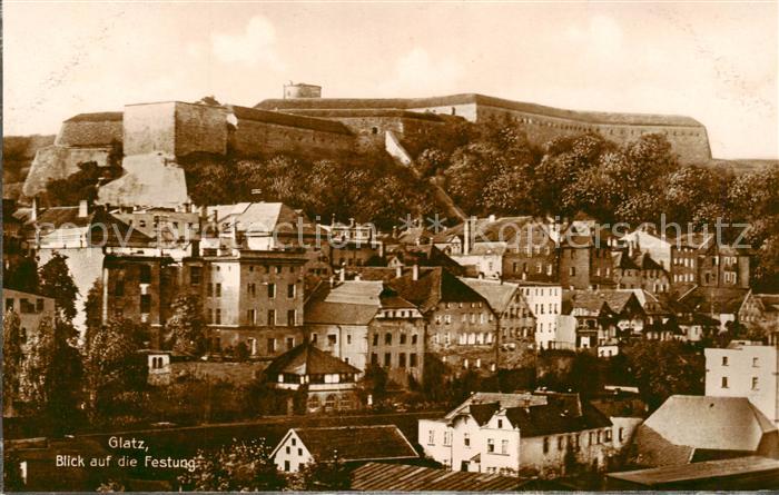 73818346 Glatz Klodzko Niederschlesien PL Blick auf die Festung