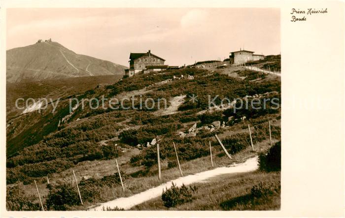 73818356 Riesengebirge Krkonose Karkonosze Prinz Heinrich Baude