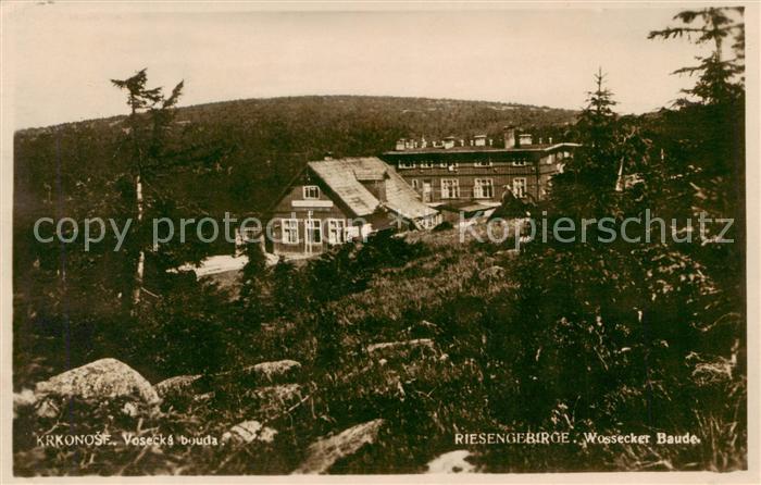 73818376 Riesengebirge Krkonose Karkonosze Wossecker Baude