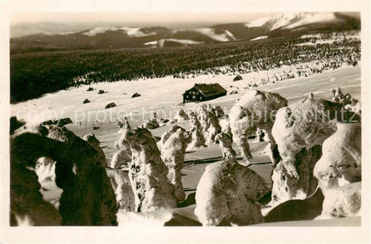 73818378 Riesengebirge Krkonose Karkonosze Keilbaude Brueder Boensch