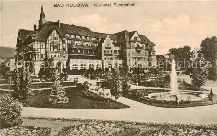 73818405 Bad Kudowa Kudowa-Zdroj Niederschlesien PL Kurhotel Fuerstenhof