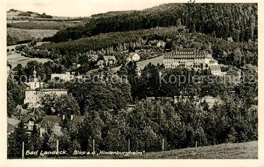 73818408 Bad Landeck Schlesien PL Hindenburgheim Panorama