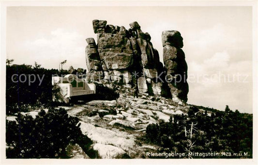 73818433 Riesengebirge Krkonose Karkonosze Mittagstein