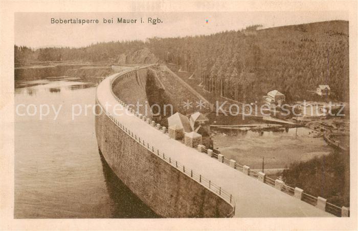 73818952 Bobertal Mauer Talsperre Riesengebirge PL Staumauer