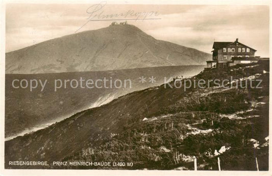 73818956 Riesengebirge Krkonose Karkonosze Prinz Heinrich Baude