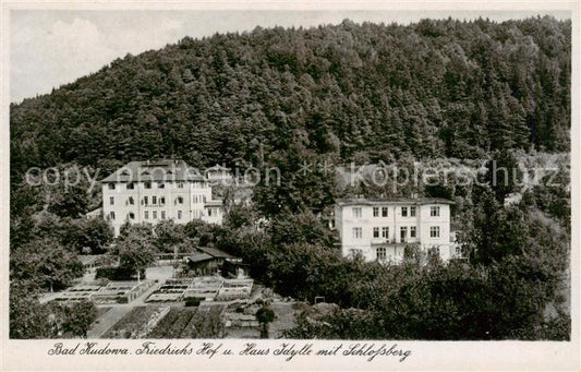 73818959 Bad Kudowa Kudowa-Zdroj Niederschlesien PL Friedrichs Hof und Haus Idyl