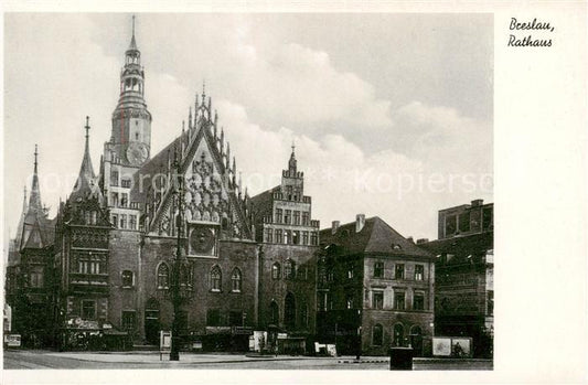 73818616 Breslau Niederschlesien Rathaus