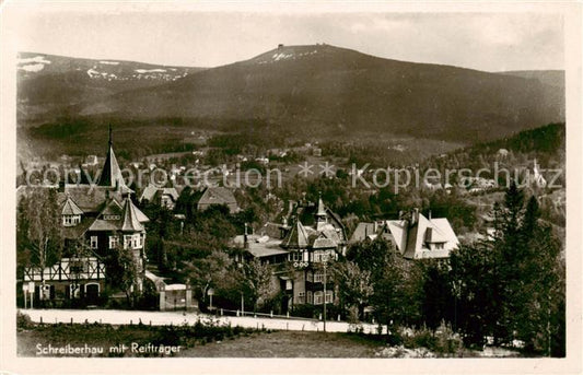 73818652 Schreiberhau Szklarska Poreba Riesengebirge PL mit Reiftraeger