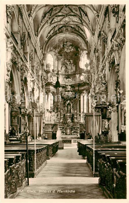 73818688 Glatz Klodzko Niederschlesien PL Inneres der Pfarrkirche