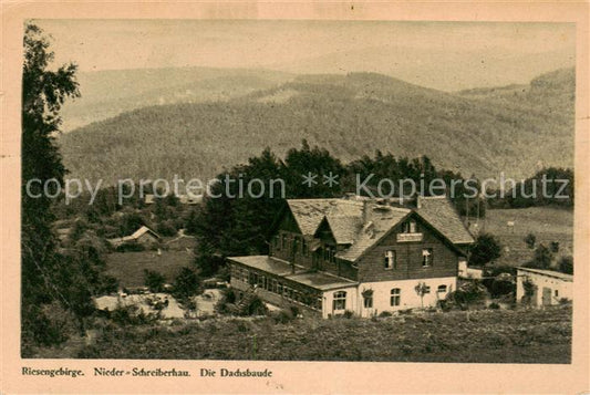 73818713 Nieder-Schreiberhau Szklarska Poreba Riesengebirge PL Die Dachbaude