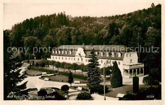 73818796 Bad Kudowa Kudowa-Zdroj Niederschlesien PL Kuranlagen und Schloss