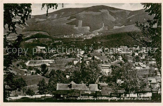 73818817 Brueckenberg Krummhuebel Riesengebirge PL Panorama Blick nach dem Tafel