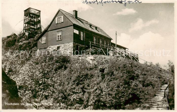 73818835 Ober-Schreiberhau Szklarska Poreba Riesengebirge PL Hochstein Bergbaude