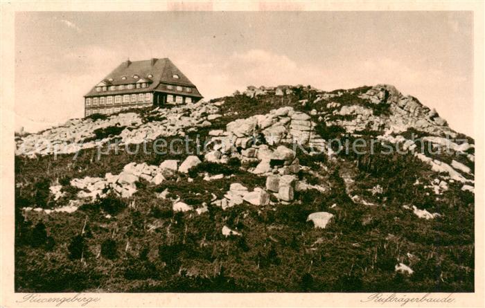 73818838 Schreiberhau Szklarska Poreba Riesengebirge PL Reiftraegerbaude Bergbau