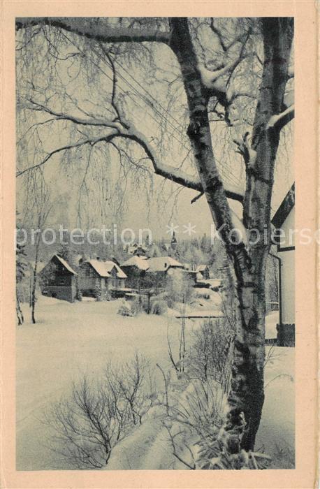 73819779 Schreiberhau Szklarska Poreba Riesengebirge PL Winterbild