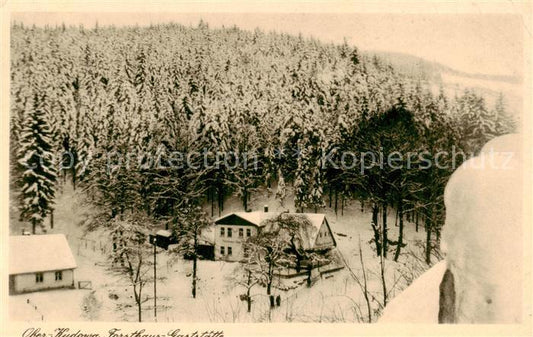 73819816 Ober-Kudowa-Zdroj Bad Kudowa Niederschlesien PL Forsthaus Gaststaette