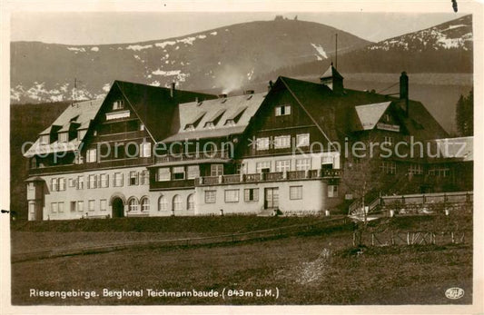 73820132 Riesengebirge Krkonose Karkonosze Berghotel Teichmannbaude