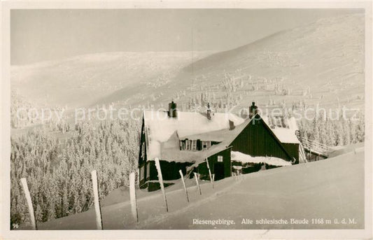 73820136 Riesengebirge Krkonose Karkonosze Alte schlesische Baude