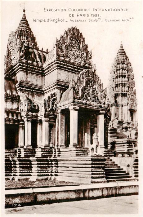 73892014 Exposition Coloniale Internationale Paris 1931 Temple d Angkor