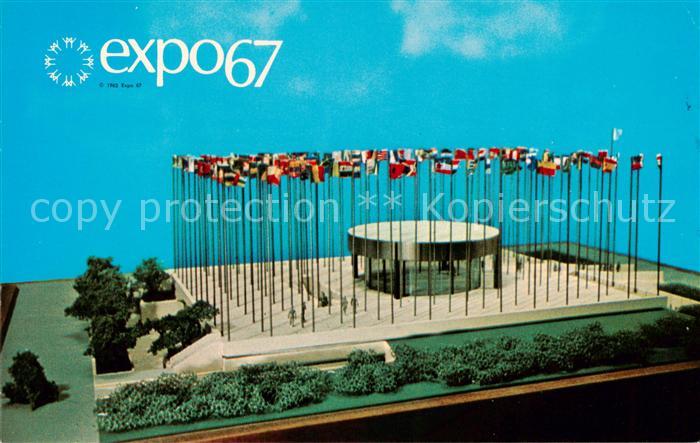 73893339 Exposition Universelle Internationale Montreal 1967 Pavillon nations un