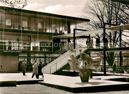 73908188 Exposition Internationale Bruxelles 1958 Weltausstellung Deutschland