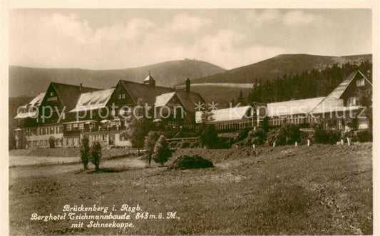 73823474 Brueckenberg Krummhuebel Riesengebirge PL Berghotel Teichmannbaude mit