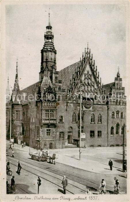 73823690 Breslau Niederschlesien Rathaus am Ring