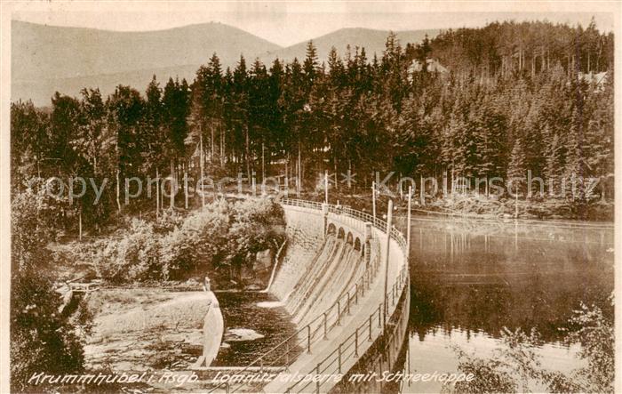 73823708 Krummhuebel Karpacz Riesengebirge PL Lomnitztalperre mit Schneekoppe