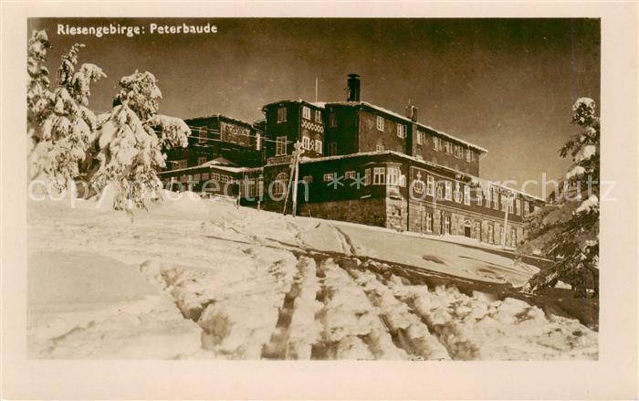 73823740 Riesengebirge Krkonose Karkonosze Peterbaude