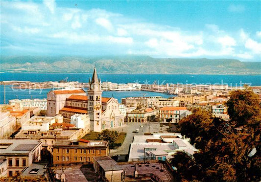 73823816 Messina Sicilia Panorama con la Cattedrale